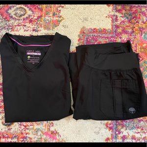 Purple Label scrub set
